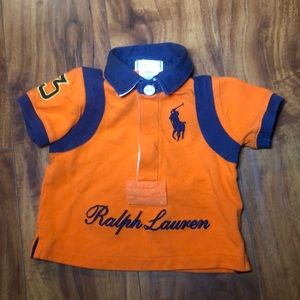 Baby’s Polo Ralph Lauren shirt Orange size 3M